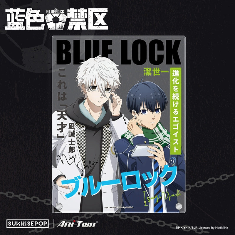 Blue Lock Blue prison Nagi Jie Shi Yi Feng Le Hui double acrylic stand desktop ornaments