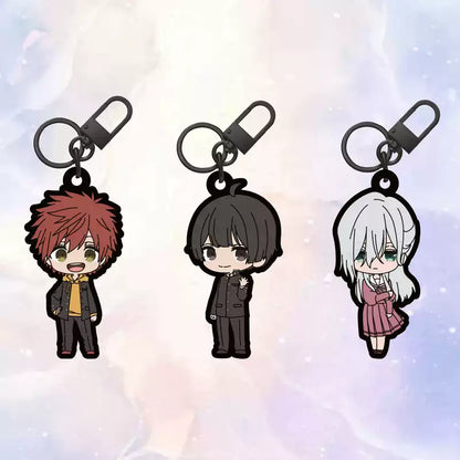 The Fragrant Flower Blooms With Dignity Rintaro Kaoruko Embroidery Keychain Pendant Blind Box