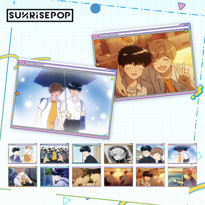 [Pre-order] SUNRISEPOP Go for It, Nakamura-kun Character Postcard Collection Set – 12 Cards