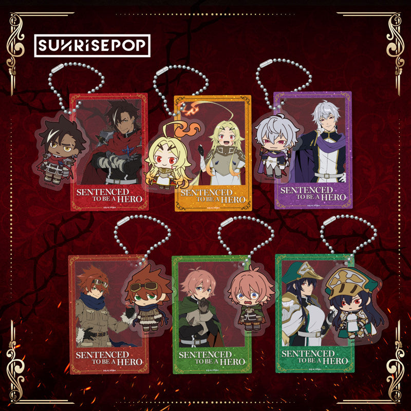 [Pre-order] SUNRISEPOP Sentenced to Be a Hero Cero & Teoritta Character Keychain