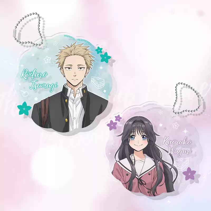 The Fragrant Flower Blooms With Dignity Rintaro & Kaoru Acrylic Coaster Keychain Pendant