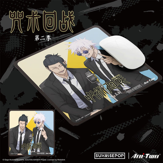 Jujutsu Kaisen Gojo Satoru anime peripherals  manzai crosstalk group 3c computer mouse pad