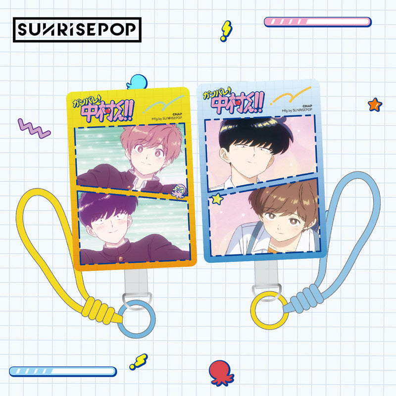 [Pre-order] SUNRISEPOP Go for It, Nakamura-kun Character Phone Strap – Anime Mobile Phone Charm