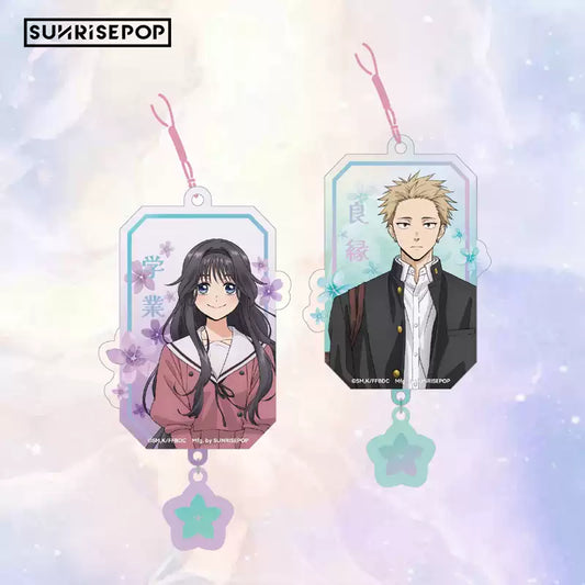 The Fragrant Flower Blooms With Dignity Rintaro & Kaoru Acrylic Omamori Charm Keychain