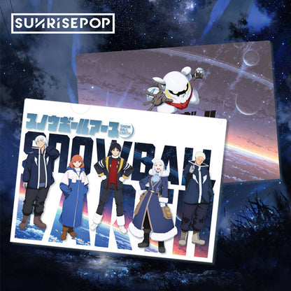 [Pre-order] SUNRISEPOP Snowball Earth Tetsuo & Snow Man Character Clear File Folder