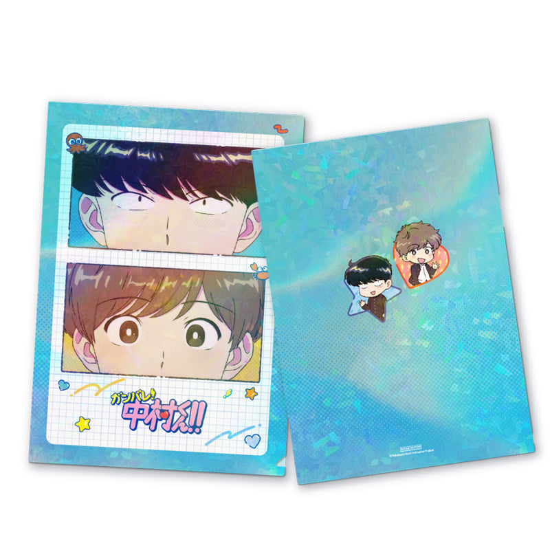 [Pre-order] SUNRISEPOP Go for It, Nakamura-kun Hirose Aki Character A4 Clear File