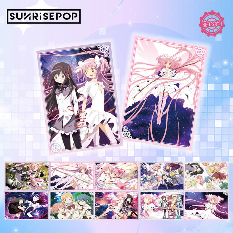 SUNRISEPOP Puella Magi Madoka Magica Madoka Kaname Character Postcard – 12 Designs
