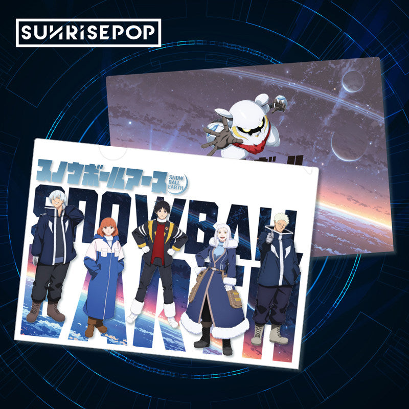 [Pre-order] SUNRISEPOP Snowball Earth Tetsuo & Snow Man Character Clear File Folder