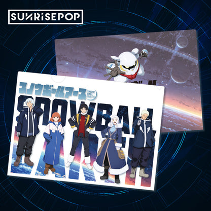[Pre-order] SUNRISEPOP Snowball Earth Tetsuo & Snow Man Character Clear File Folder