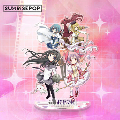 SUNRISEPOP Puella Magi Madoka Magica Rebellion All Characters Acrylic Stand Anime Merchandise