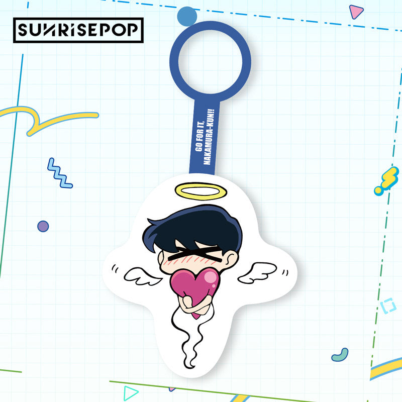 [Pre-order] SUNRISEPOP Go for It, Nakamura-kun Plush Keychain – Anime Character Hanging Charm