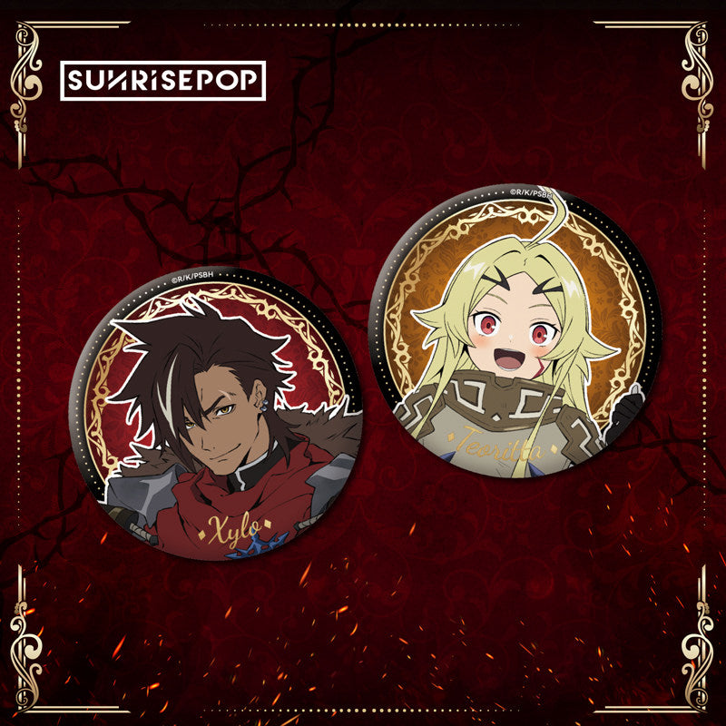 [Pre-order] SUNRISEPOP Sentenced to Be a Hero Teoritta Character Button Pin Badge