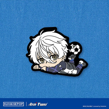 Blue Lock Blue Prison Jieshiichi Nagi Makoto Shiro surrounding embroidery keychain blind bag