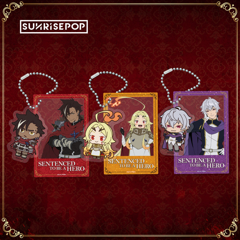 [Pre-order] SUNRISEPOP Sentenced to Be a Hero Cero & Teoritta Character Keychain