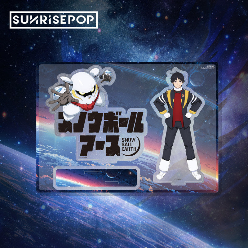 [Pre-order] SUNRISEPOP Snowball Earth Tetsuo & Snow Man Character Acrylic Stand