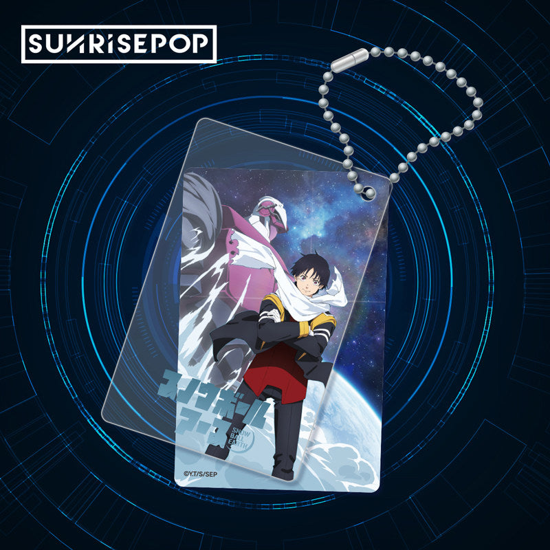 [Pre-order] SUNRISEPOP Snowball Earth Tetsuo & Snow Man Character Acrylic Keychain