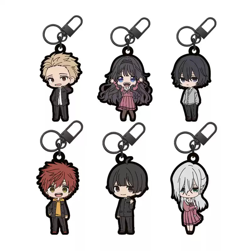 The Fragrant Flower Blooms With Dignity Rintaro Kaoruko Embroidery Keychain Pendant Blind Box