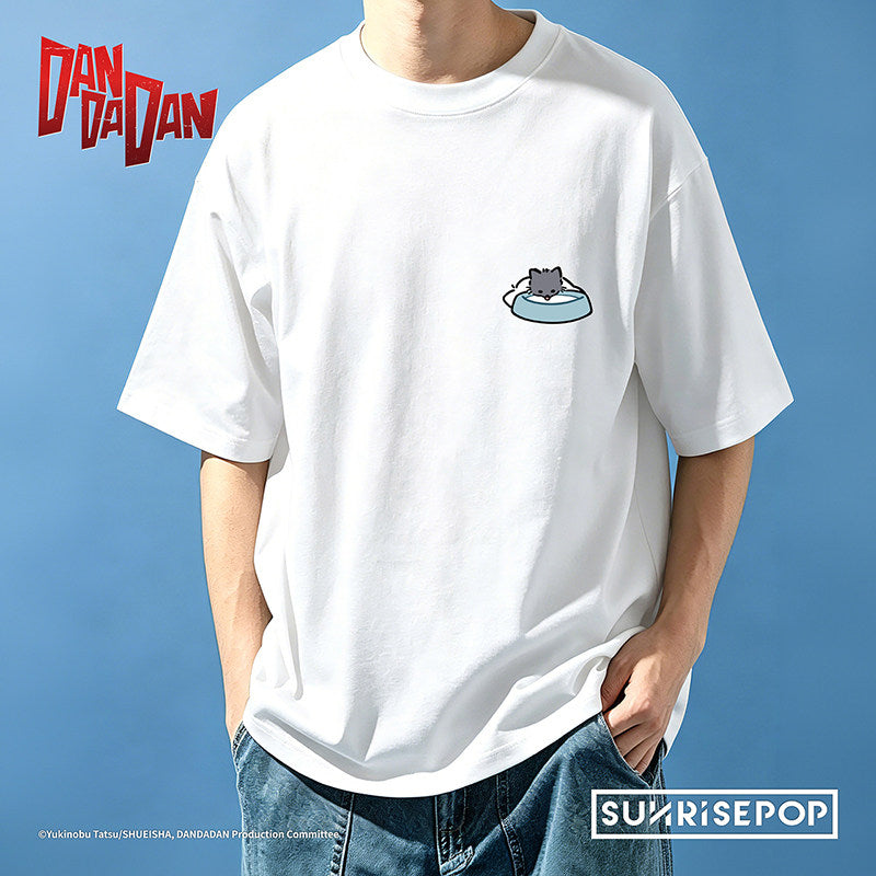 SUNRISEPOP DAN DA DAN Turbo Granny Summer Short Sleeve Cotton T-Shirt Anime Merchandise