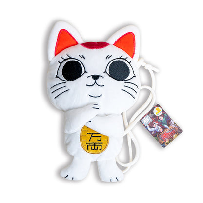 SUNRISEPOP DAN DA DAN Turbo Granny Lucky Cat Plush Crossbody Bag Anime Fashion Gift