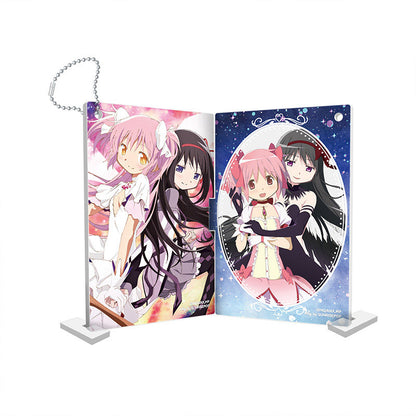 SUNRISEPOP Puella Magi Madoka Magica Madoka Kaname & Homura Akemi Acrylic Stand Keychain