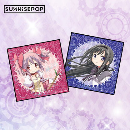 SUNRISEPOP Puella Magi Madoka Magica Madoka Kaname & Homura Akemi Art Board Blind Pack