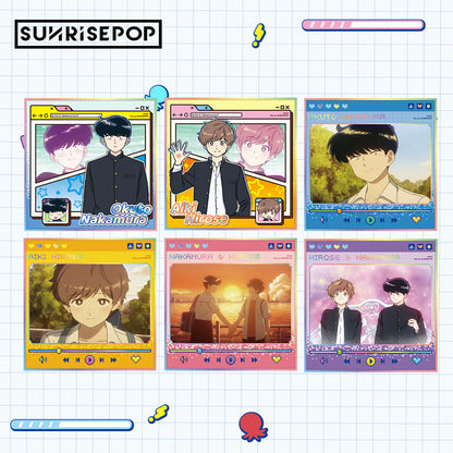 [Pre-order] SUNRISEPOP Go for It, Nakamura-kun Character Collection Shikishi Art Board