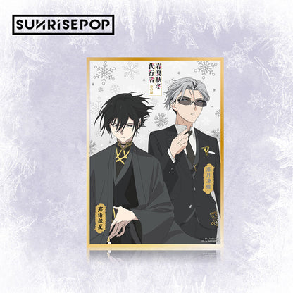 [Pre-order] SUNRISEPOP Agents of the Four Seasons Character Shikishi Art Board