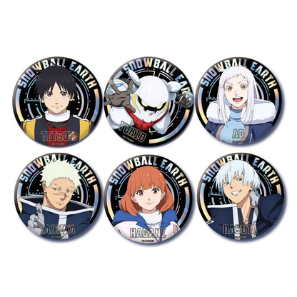 [Pre-order]SUNRISEPOP Snowball Earth Tetsuo & Snow Man Character Pin Badge