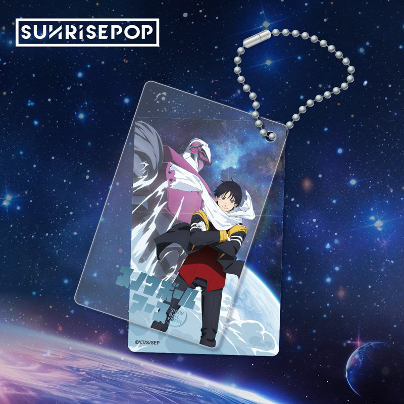 [Pre-order] SUNRISEPOP Snowball Earth Tetsuo & Snow Man Character Acrylic Keychain