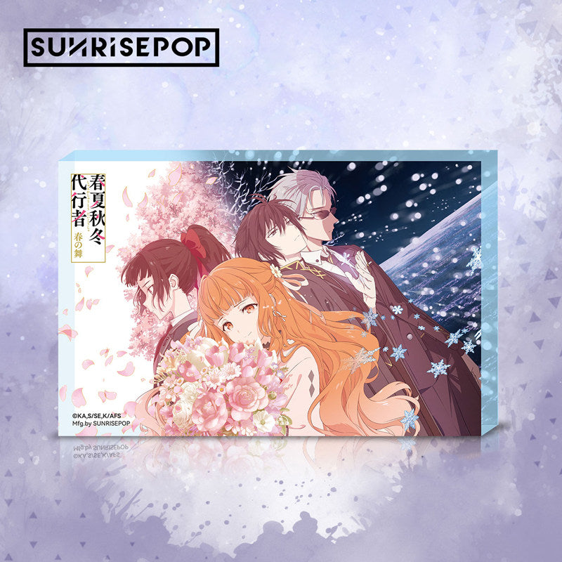 [Pre-order] SUNRISEPOP Agents of the Four Seasons Character Acrylic Block Figure