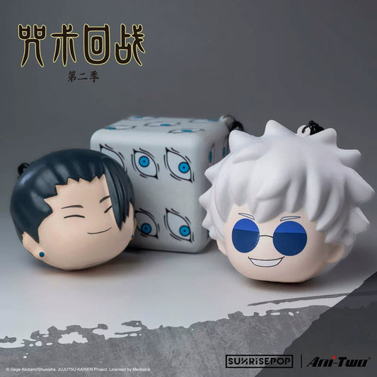 Jujutsu Kaisen Season 2 Gojo Satoru Summer Oil Geto Stress Relief Pinch Fun Anime Peripheral Toys