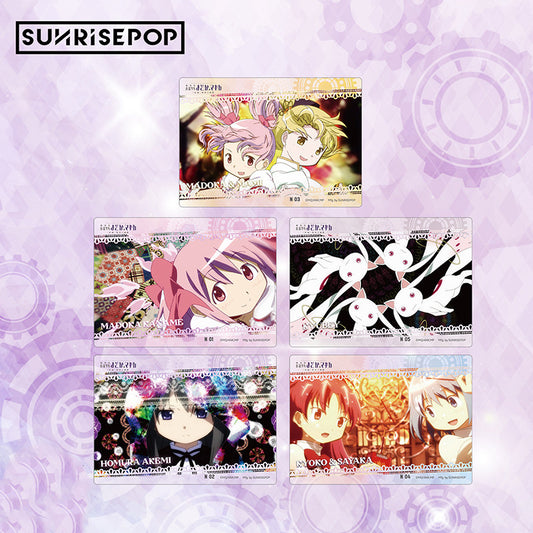 SUNRISEPOP Puella Magi Madoka Magica Madoka Kaname & Homura Akemi Character Card Blind Pack