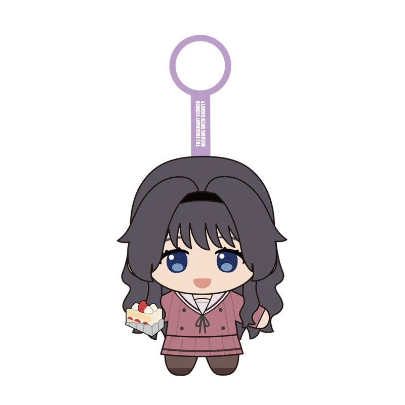 The Fragrant Flower Blooms with Dignity Rintaro & Kaoruko Plush Keychain Anime Plush Pendant