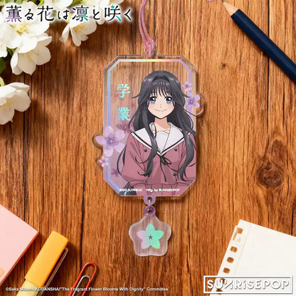 The Fragrant Flower Blooms With Dignity Rintaro & Kaoru Acrylic Omamori Charm Keychain