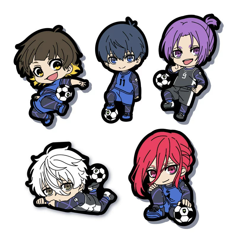 Blue Lock Blue Prison Jieshiichi Nagi Makoto Shiro surrounding embroidery keychain blind bag