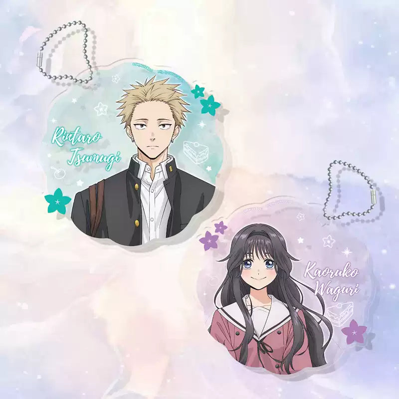 The Fragrant Flower Blooms With Dignity Rintaro & Kaoru Acrylic Coaster Keychain Pendant
