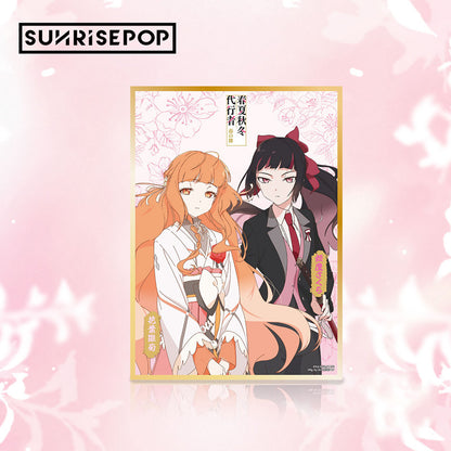 [Pre-order] SUNRISEPOP Agents of the Four Seasons Character Shikishi Art Board