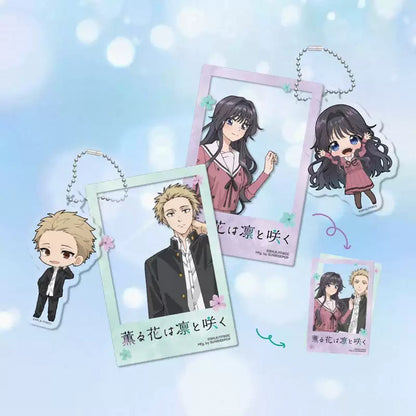 The Fragrant Flower Blooms with Dignity – Kaoruko & Rintaro Acrylic Keychain Pendant Anime Merchandise
