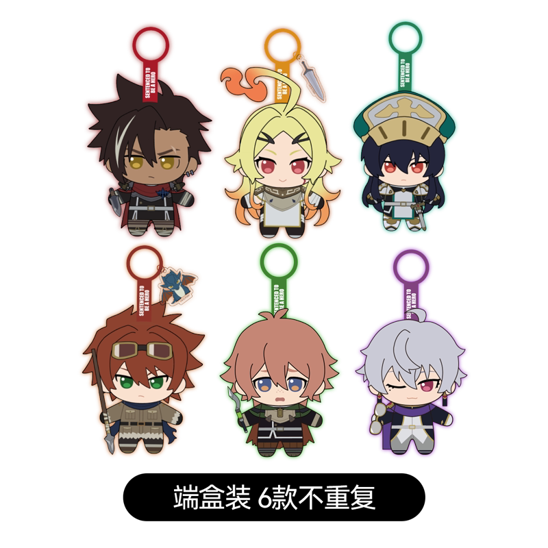 [Pre-order] SUNRISEPOP Sentenced to Be a Hero Cero & Teoritta Character Plush Charm