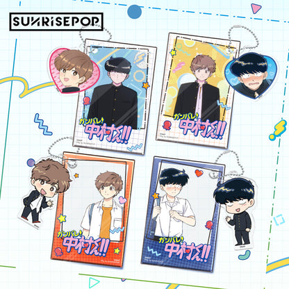 [Pre-order]SUNRISEPOP Go for It, Nakamura-kun Hirose Aki Character Acrylic Keychain