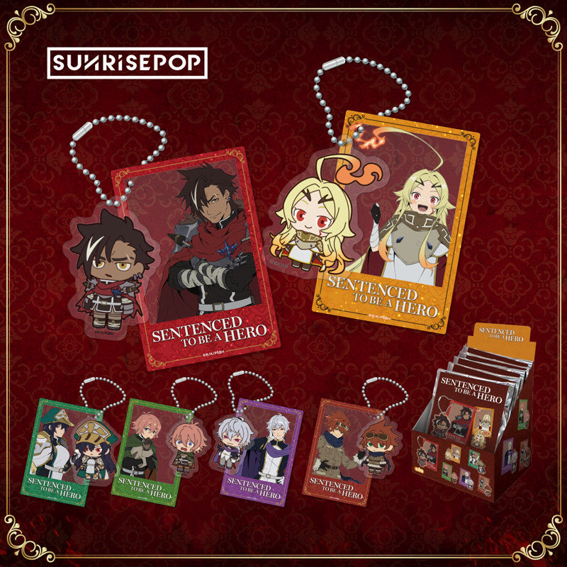 [Pre-order] SUNRISEPOP Sentenced to Be a Hero Cero & Teoritta Character Keychain