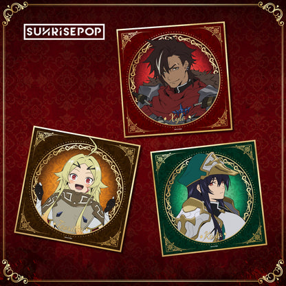 [Pre-order] SUNRISEPOP Sentenced to Be a Hero Cero & Teoritta Character Shikishi Art Board
