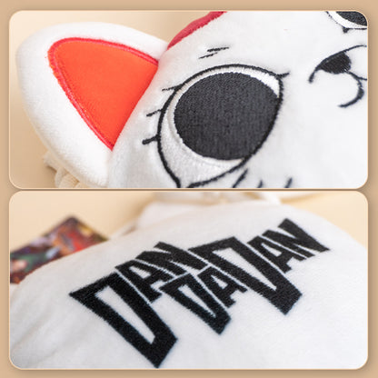 SUNRISEPOP DAN DA DAN Turbo Granny Lucky Cat Plush Crossbody Bag Anime Fashion Gift
