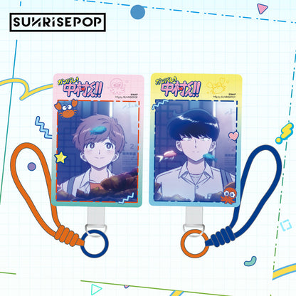 [Pre-order] SUNRISEPOP Go for It, Nakamura-kun Character Phone Strap – Anime Mobile Phone Charm