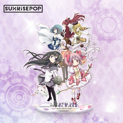 SUNRISEPOP Puella Magi Madoka Magica Rebellion All Characters Acrylic Stand Anime Merchandise