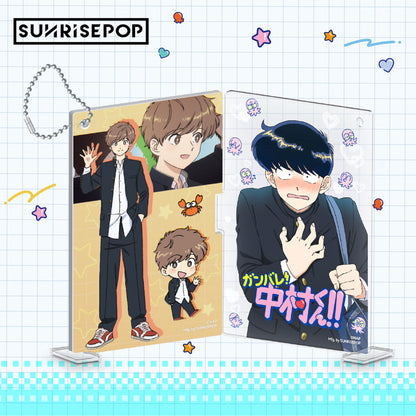 [Pre-order] SUNRISEPOP Go for It, Nakamura-kun Hirose Aki Character Acrylic Stand Keychain