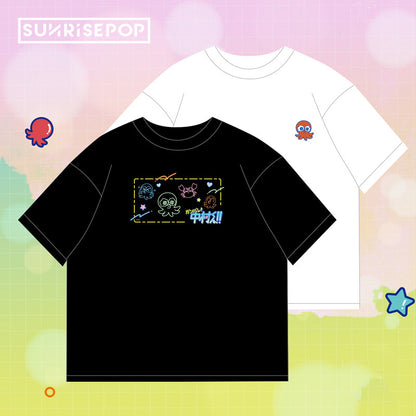 SUNRISEPOP Go for It, Nakamura-kun T-Shirt, 100% Cotton Crew Neck Short Sleeve Graphic Tee