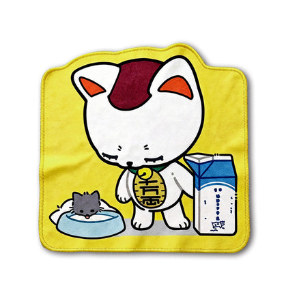 SUNRISEPOP DAN DA DAN Turbo Granny Cute Lucky Cat Embroidered Patch Anime Merchandise