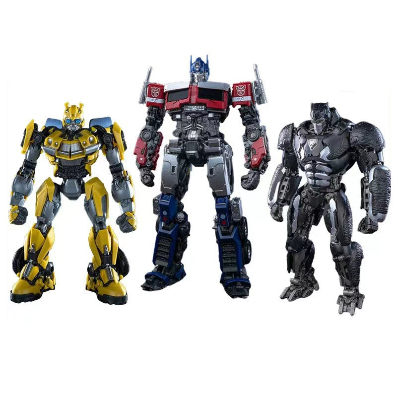 Transformers 7 Optimus Prime Bumblebee Gorilla Captain Super Warriors movable model pre-assembled