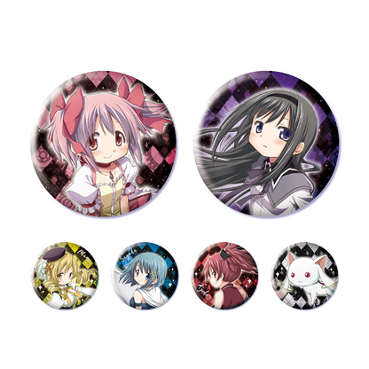 SUNRISEPOP Puella Magi Madoka Magica Madoka Kaname & Homura Akemi Button Badge Blind Box